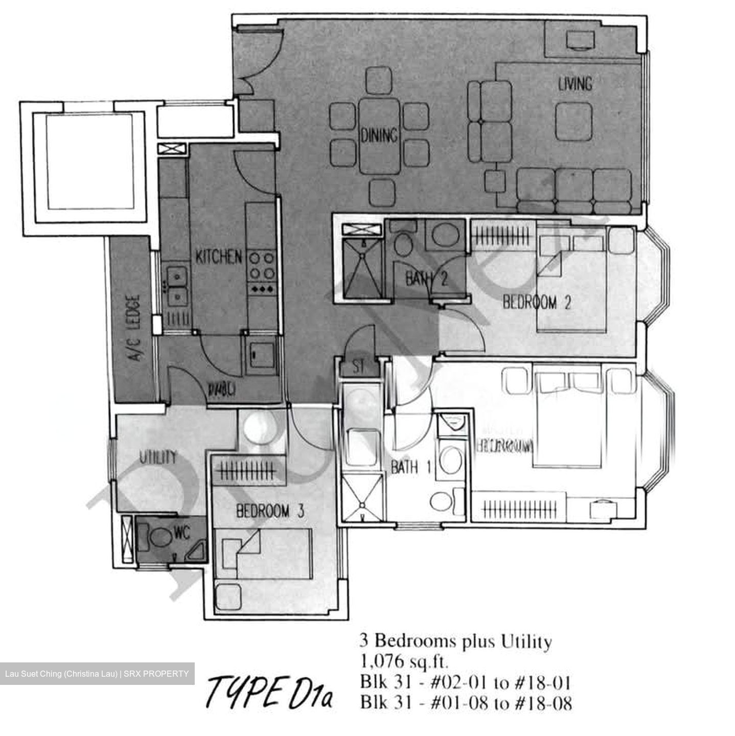 Evergreen Park (D19), Apartment #587734621